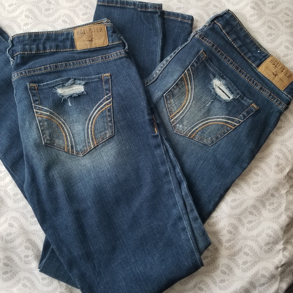 Distressed Hollister Jeans sz 7L